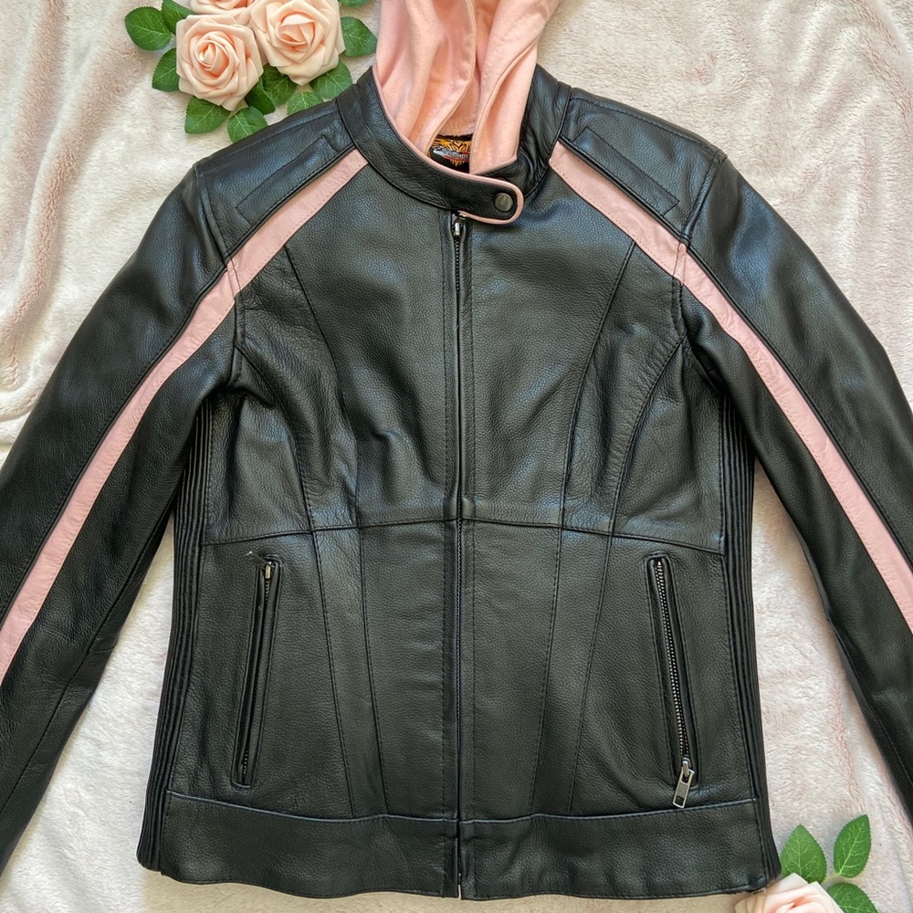 BNWT XS Milwaukee leather ladies motorcycle jacket